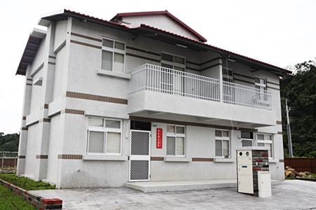 位於日安社區中的備災倉庫，可作為應變災難儲存物資之用