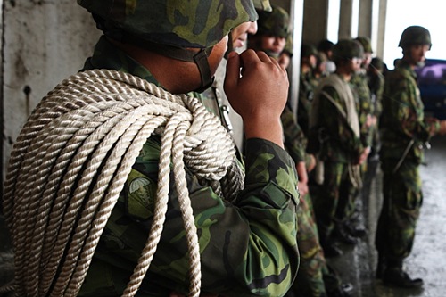 支援此次搜救任務的空特部隊