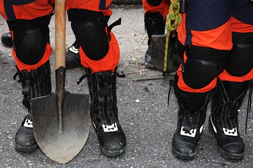 傍晚五點半左右，搜救團隊因天色昏暗，已陸續撤離，未來搜救任務仍會繼續