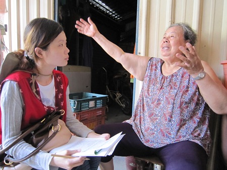 志工訪問社區長者