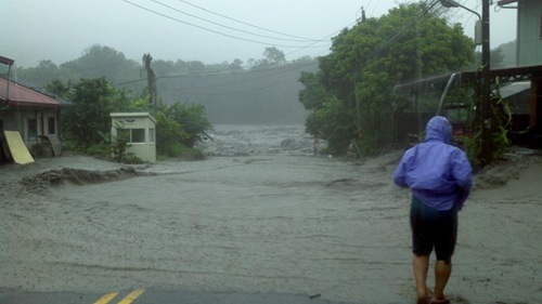 H今早八點復興里照片~~里民顏雁提供