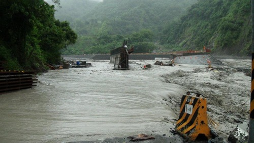 樂農橋便道再度斷絕