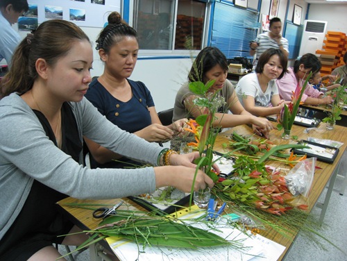家蓁申請園藝課程讓村民藉此紓發壓力情緒